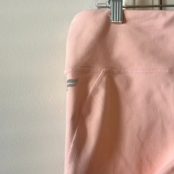 Fabletics Oasis PureLuxe High Waisted Leggings Pink Medium - Picture 8 of 9